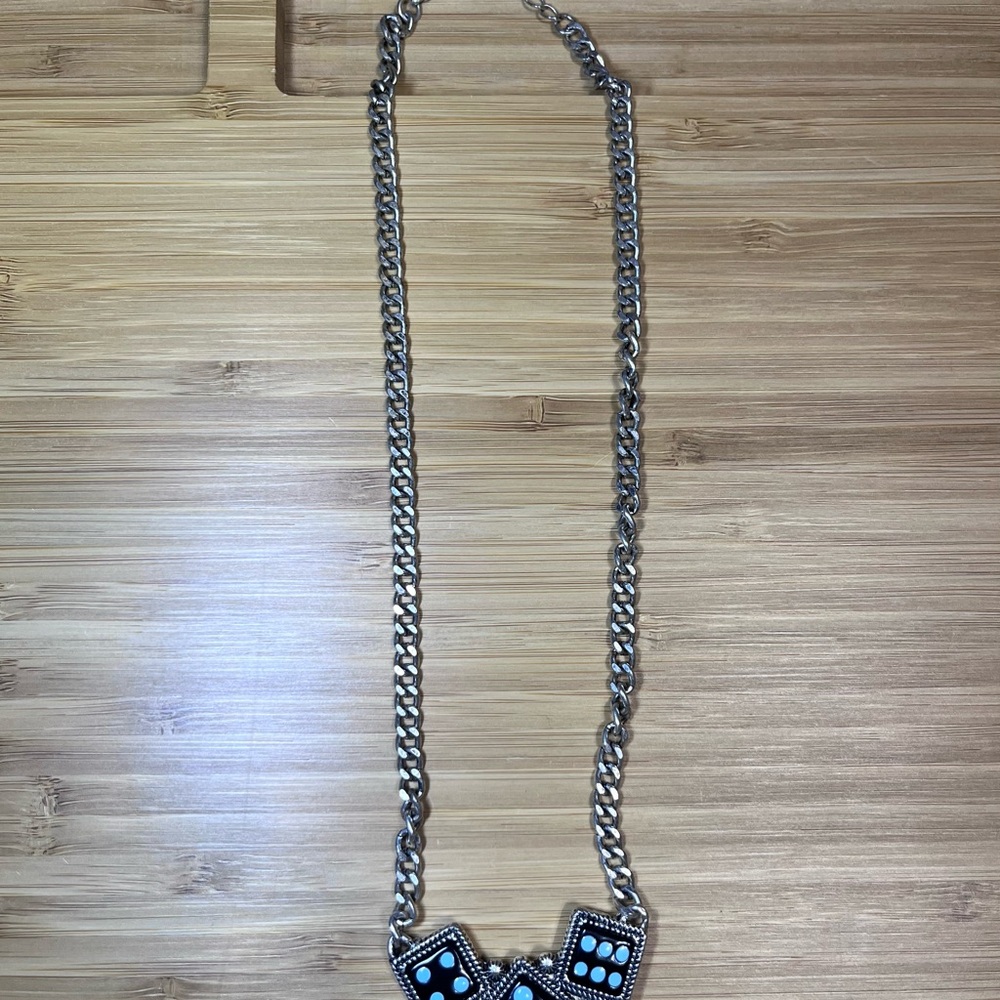 Dopamine Dressing Dice Necklace